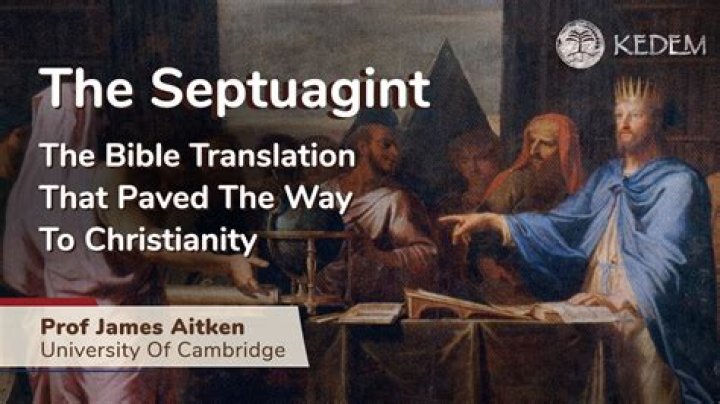 What is the Septuagint and what does the word mean?