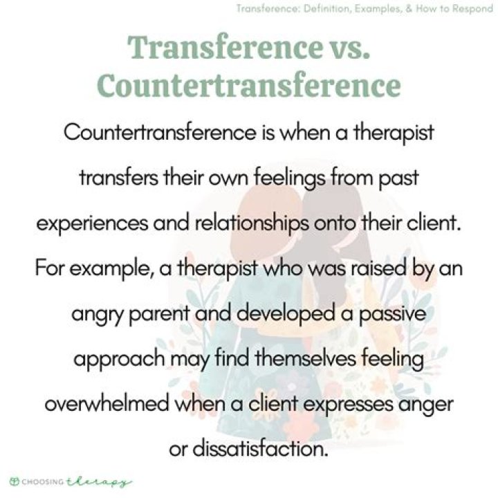 What is transference and countertransference examples?