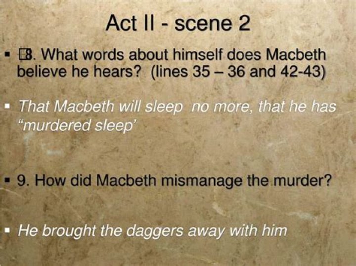 What omen of death does Lady Macbeth hear?