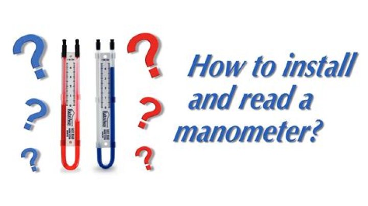 What should a radon manometer read?