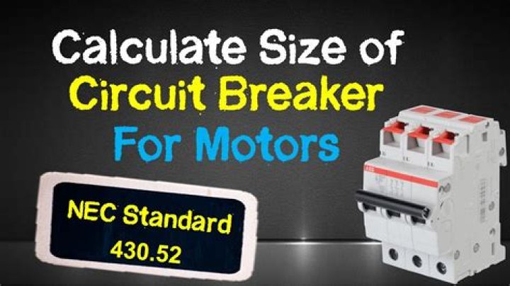 What size breaker do I need for a 7.5 hp motor?