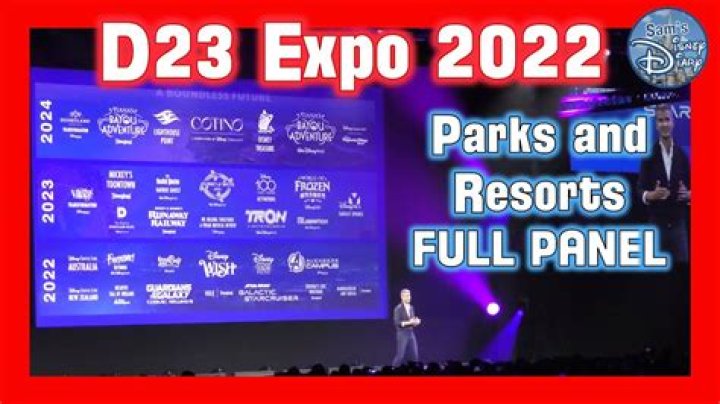 What time is the d23 parks panel?