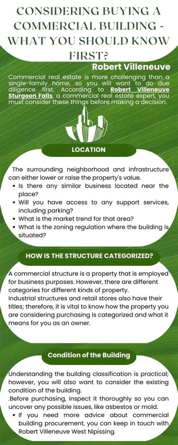What to know about buying a commercial building?
