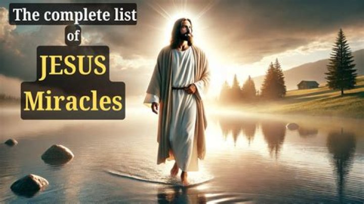 What was the last miracle Jesus performed?