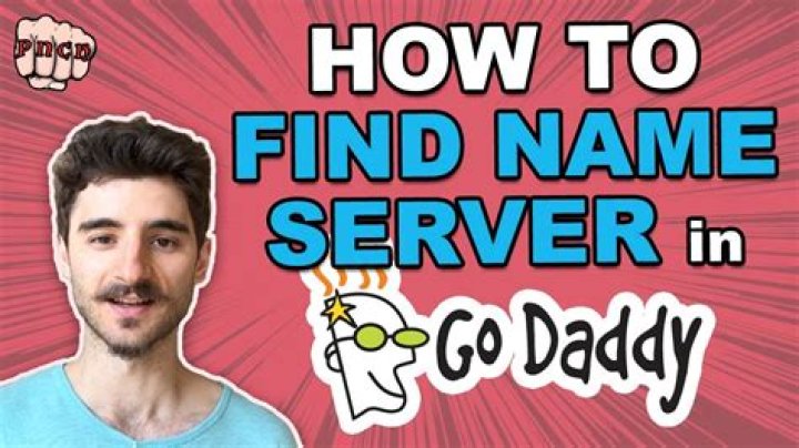 Where are nameservers updated GoDaddy?