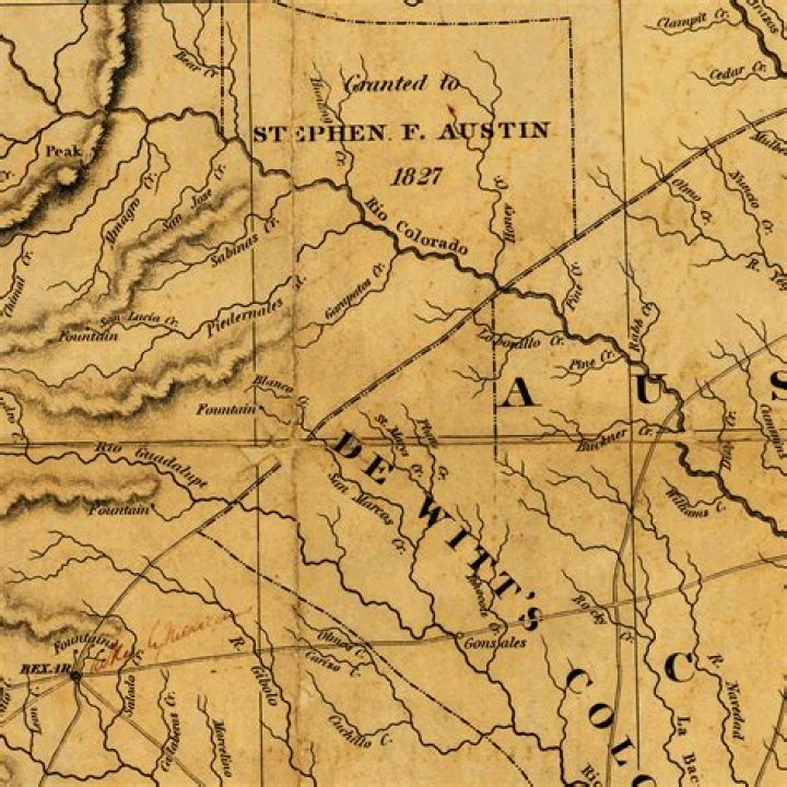 Where did Stephen F Austin settle in Texas?