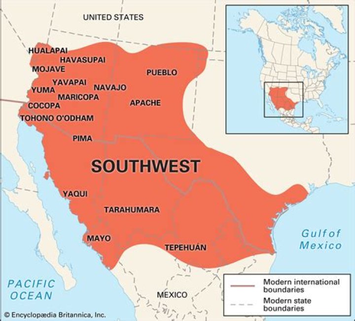 Where did the Southwest Indians live?