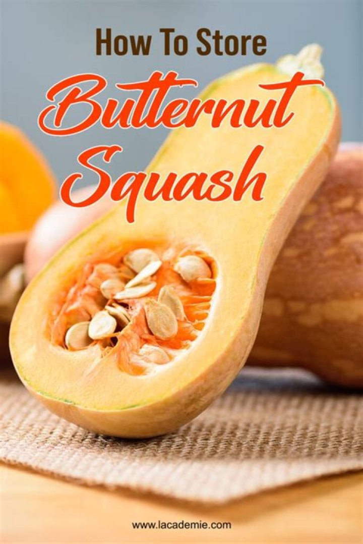 Where do you store butternut squash?