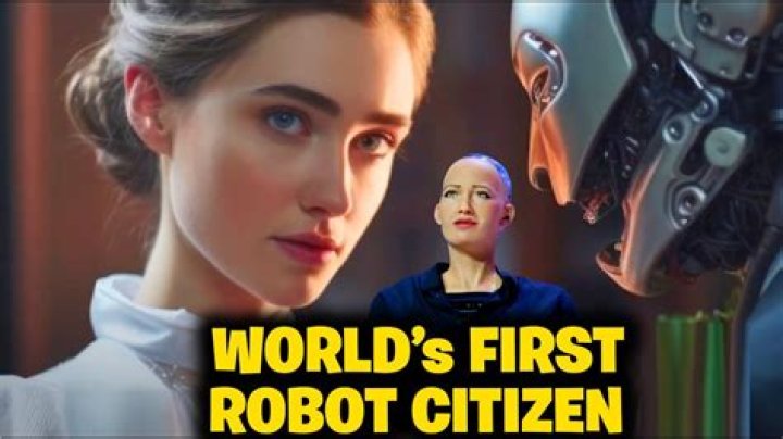 Where is Sophia the robot a citizen?