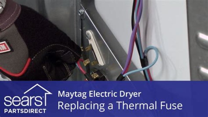 Where is the thermal fuse on a Maytag Performa Dryer?