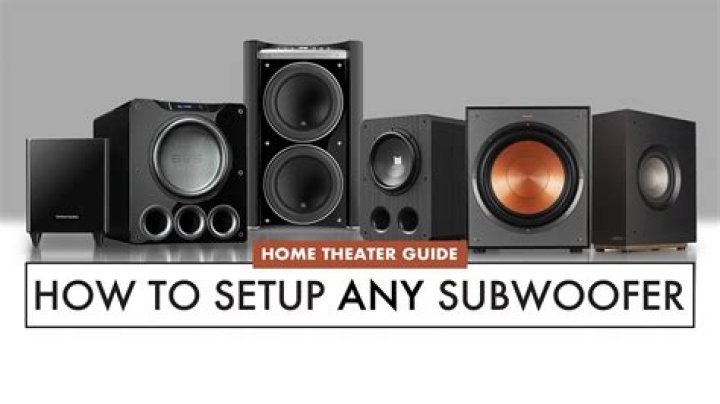 Where should I put my subwoofer for surround sound?