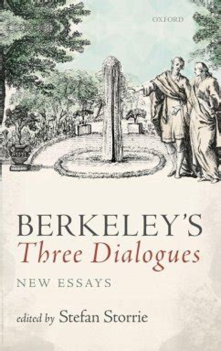 Which character in Berkeley's Three Dialogues initially accepts the idea of material substance?
