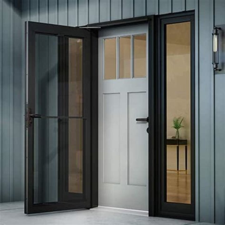 Which is better wood core or aluminum storm door?
