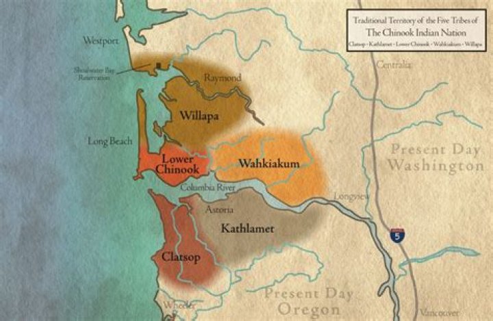 Who did the Chinook tribe trade with?