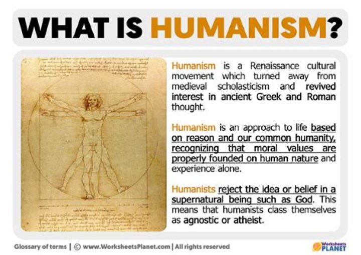Who is the author of humanism?
