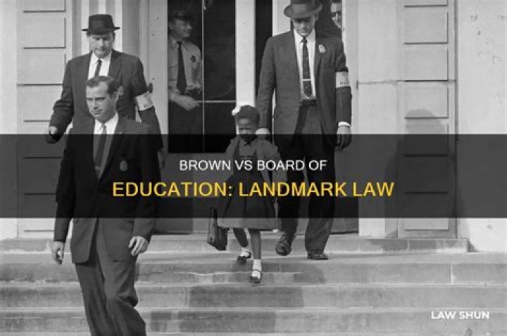 Who were the lawyers in Brown vs Board of Education?