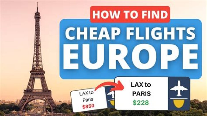 Why are European flights cheap?