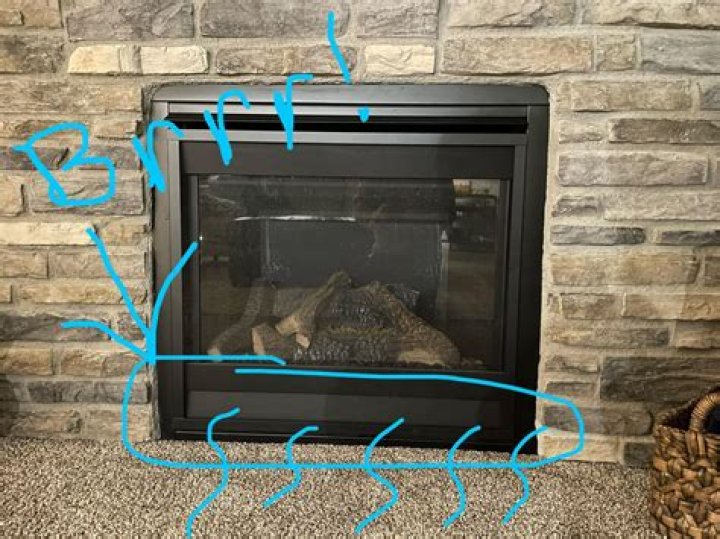 Why is my gas fireplace so drafty?